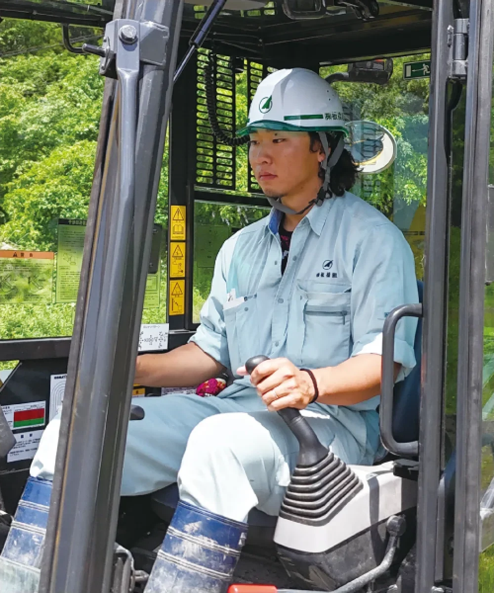J.T 土木部 重機オペレーター（令3年入社）